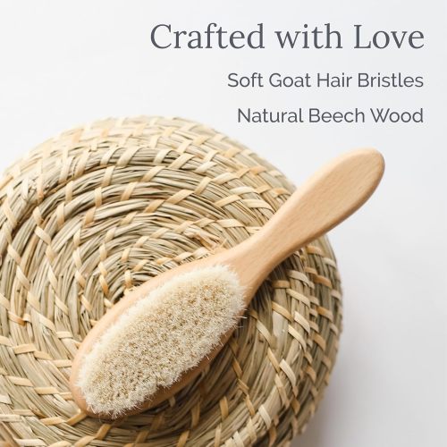 Natural Baby Hair Brush by Natemia