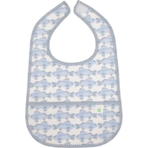 The Wipe It Bib in Fish