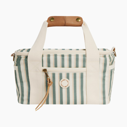 Rylee + Cru Inc Cooler Bag - Aqua Stripe, One Size