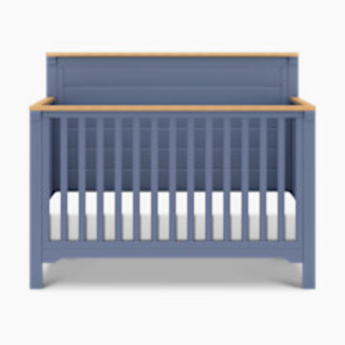 daVinci Shea 4-in-1 Convertible Crib - Cove Blue/Honey