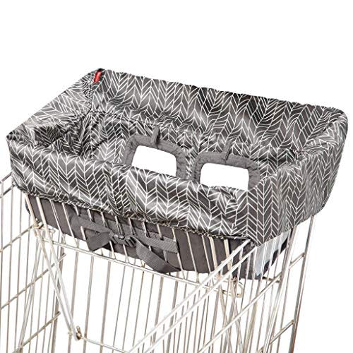 Skip Hop Shopping Cart & Take Cover, Grey Feather, 20l x 12w x 7h
