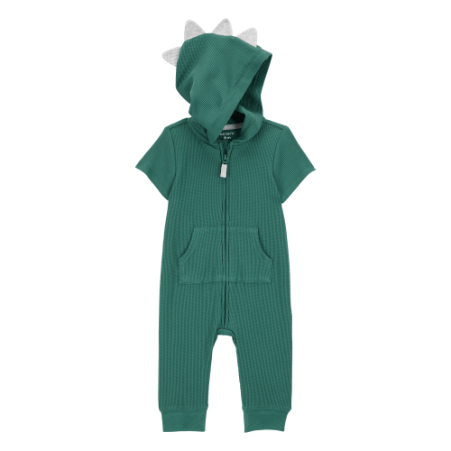 Baby Dinosaur Zip-Up Jumpsuit - Green - Carter's | Carter's