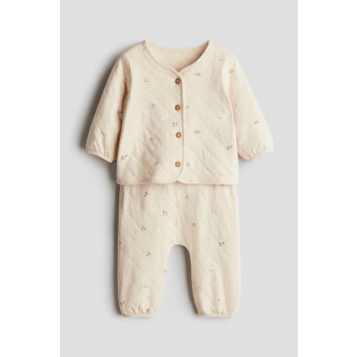 2-PIECE QUILTED JERSEY SET