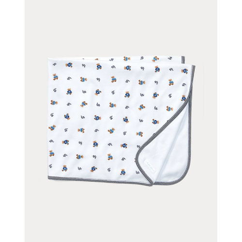 Polo Bear Cotton Blanket