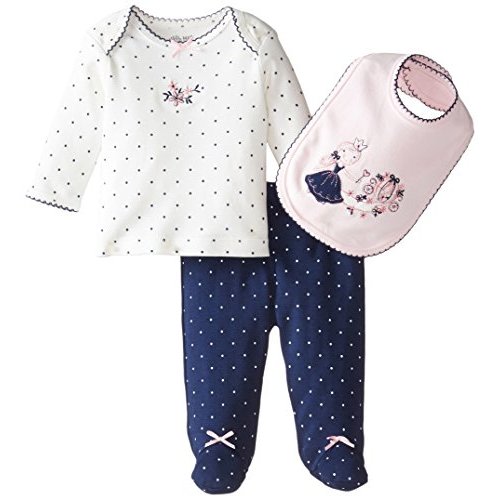 Little Me Baby Girls' 3 Piece Gift Set