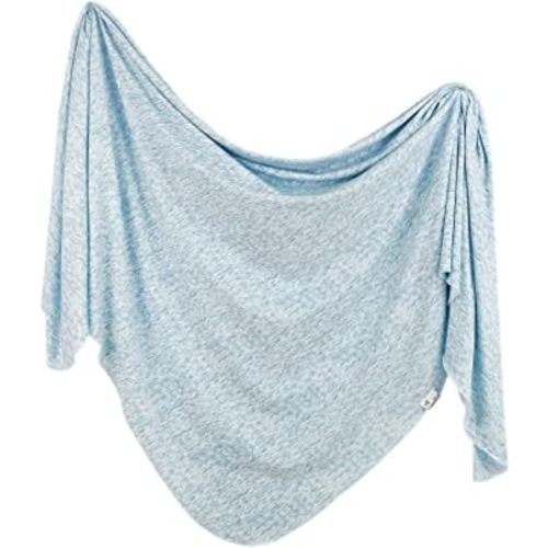 Copper Pearl Baby Swaddle Blanket - Wearable Premium Knit Baby Blanket, Large Soft Stretchy Receiving Blankets for Baby Boy and Girl, Swaddles for Newborn, Infant, and Toddler (Lennon)
