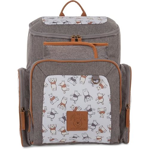Disney Baby Diaper Bag, Winnie The Pooh Jartop, Backpack