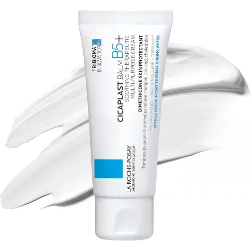 La Roche-Posay Cicaplast Balm B5 Skin Barrier Repair Cream with Centella Asiatica, Shea Butter & Panthenol | Multi-Purpose Healing Ointment for Dry, Irritated Skin | Face, Body & Hand Balm, Baby Safe