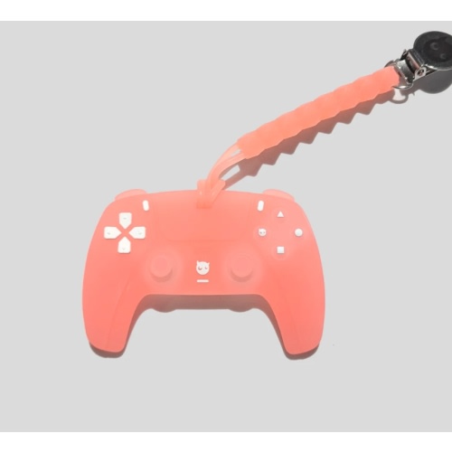 The Tiny Titan In Jelly Fire Teether