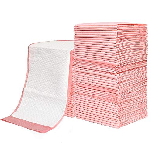 Rocinha Disposable Changing Pads for Baby 24 Inches x 17 Inches Disposable Underpads Waterproof Diaper Changing Pad Breathable Underpads Bed Table Protector Mat Changing Pad Liner
