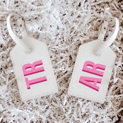 Personalized Monogram Luggage Tag