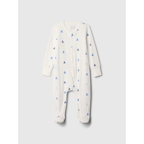 Baby First Favorites TinyRib Footed One-Piece | Gap