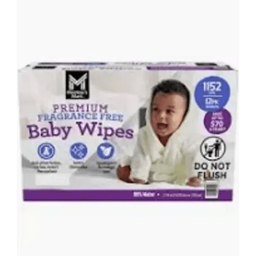Member's Mark Premium Baby Wipes, Fragrance Free, 12 pk., 1152 Wipes - Sam's Club