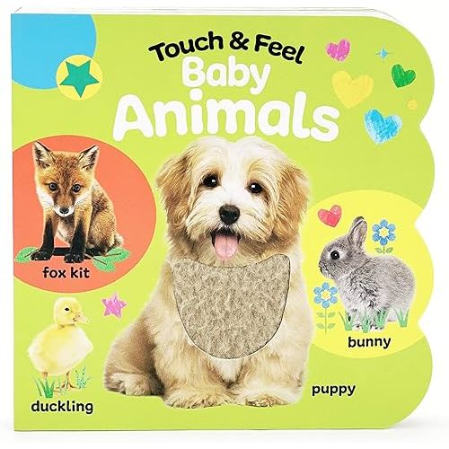 Touch & Feel Baby Animals - Children's Board Book for Babies & Toddlers, Ages 1-3 Board book – October 16, 2022