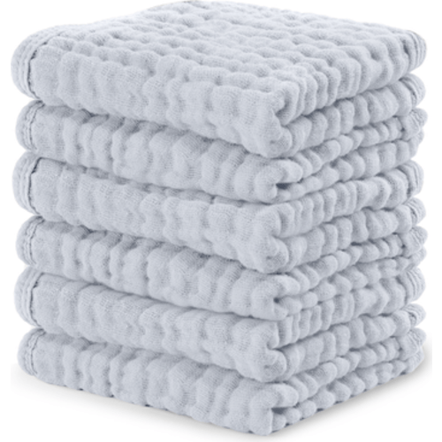 Muslin Washcloths - Pack of 6