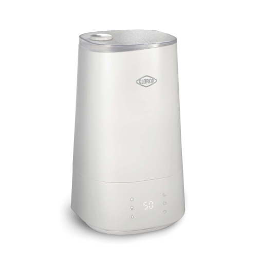 Clorox Ultra Clean Cool Mist Air Humidifier for Room with UV LED Light, Filter Free Design, 4 Liter Tank, White