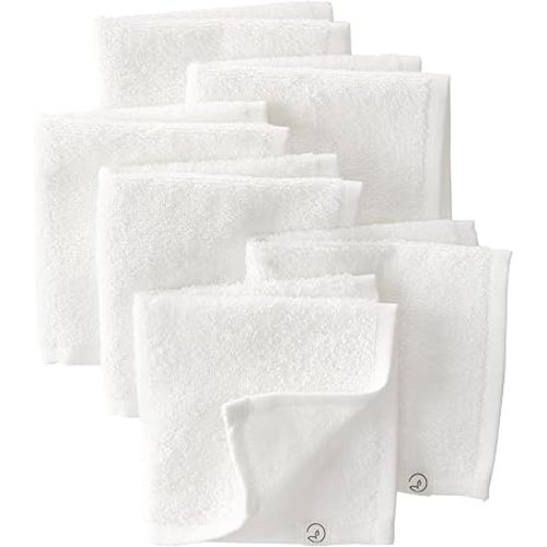 little planet by carter's Baby 6-Pack Organic Cotton Wash Cloths, Cream, OSZ