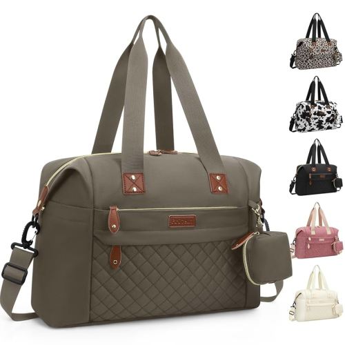 Amazon.com: Pritent Diaper Bag Tote - Diaper Baby Bags with Pacifier Case, Shoulder Straps, Stroller Clips, Waterproof Large Mommy Maternity Travel Baby Bag for Mom and Dad, Medium, Black : Baby
