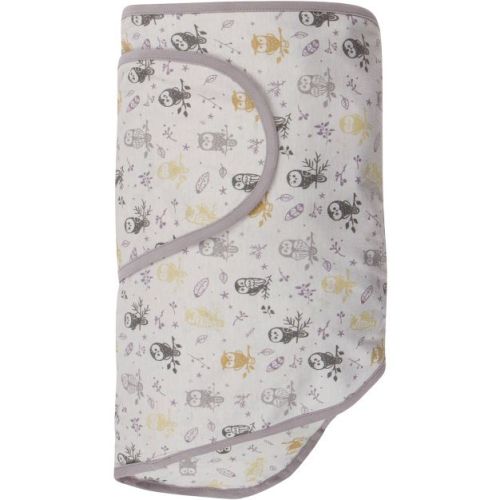 Miracle Blanket Swaddle Wrap - Forest Owls - Gray