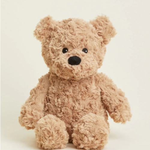 Microwavable Brown Curly Bear Warmies | Warmies USA