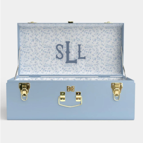 Petite Classic Trunk - Light Blue - Petites at Play / Embroidery
