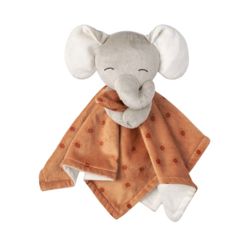 Modern Moments by Gerber Baby & Toddler Girl or Boy Gender Neutral Plush Security Blanket, Grey Elephant