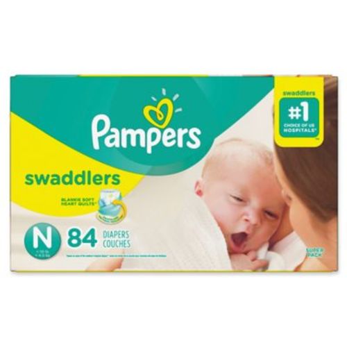 Pampers® Swaddlers™ 84-Count Size 0 Super Pack Diapers - NEWBORN