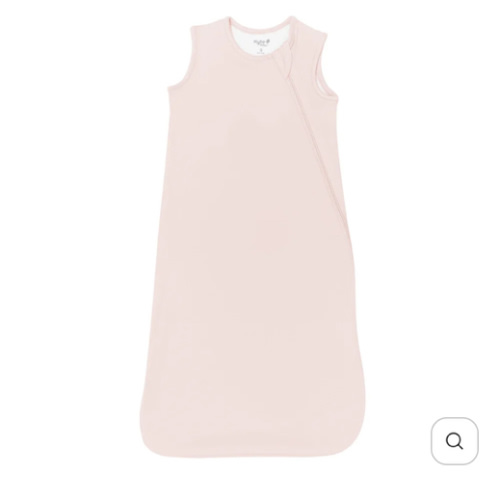 Sleep Bag in Blush 0.5 TOG | M | Bamboo Sleep Sack | Kyte Baby