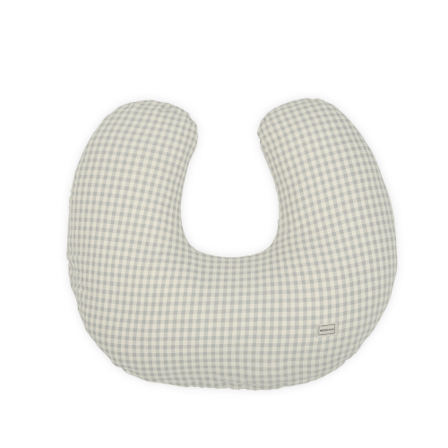 Nursing Pillow Vichy Blue · Minicoton