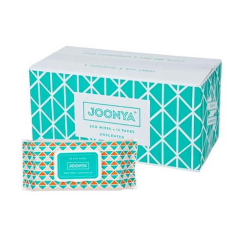Joonya Baby Wipes - Non-Toxic, Biodegradable Baby Wipes for Calm, Healthy Skin - Fragrance Free Baby Wipes - Bulk Baby Wipes - 12 Packs of 80 Diaper Wipes (960)