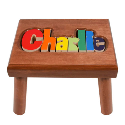 Classic Stool - Cherry / Primary