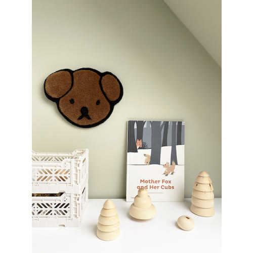 snuffy wall rug – cozy wall decor for kids | miffytown