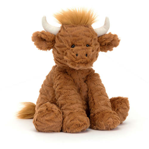 Jellycat Fuddlewuddle Highland Cow– Hazel & Fawn