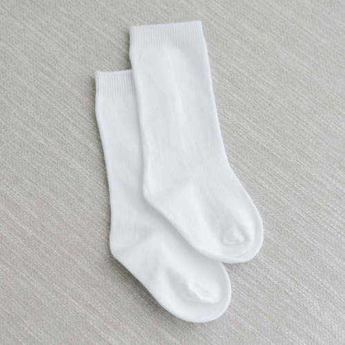 Baby Boy White Knee Socks – Baby Beau and Belle