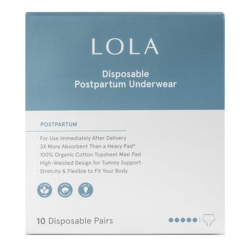 Organic Cotton Postpartum Underwear