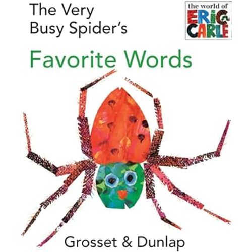 The Very Busy Spider's Favorite Words (World of Eric Carle), White