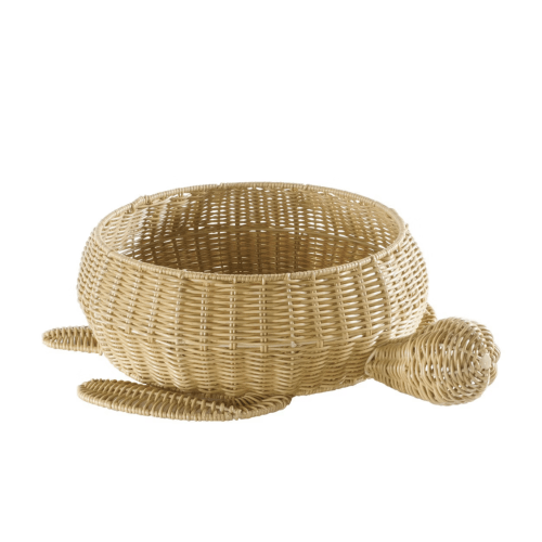 Kaplan Turtle Wicker Floor Basket