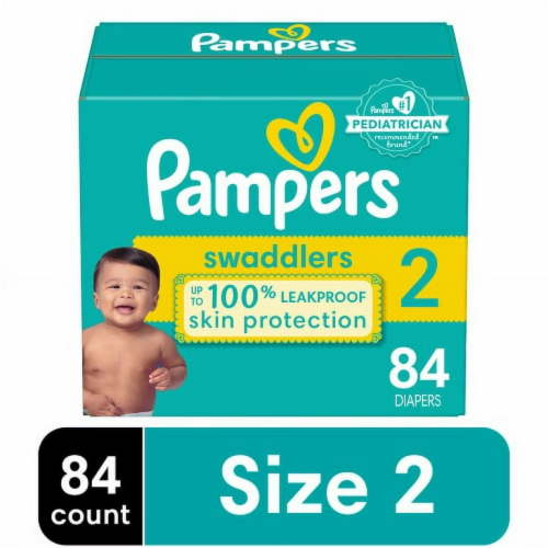 Pampers Swaddlers Baby Diapers Size 2 (12-18 lbs)