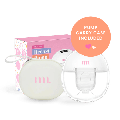 The Midwife Mumma Breast Pump Single Handsfree with Case