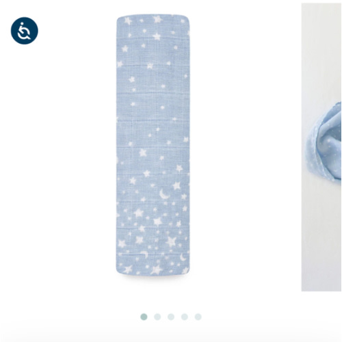 Rising Star Cotton Muslin Swaddles | aden + anais