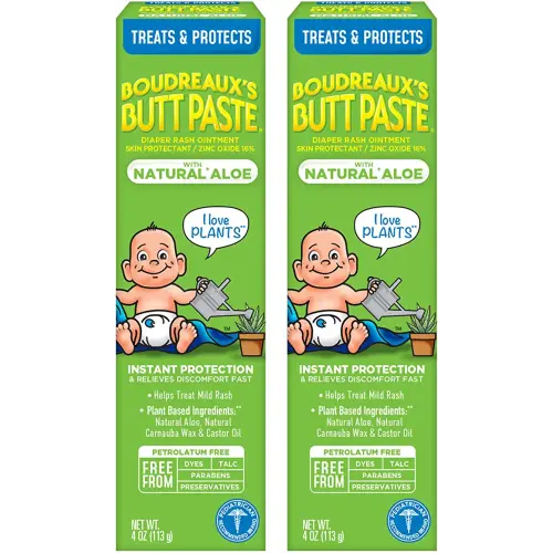 Boudreaux's Butt Paste With Natural Aloe Pack of 2