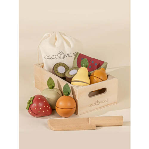 Wooden Fruits Play Set