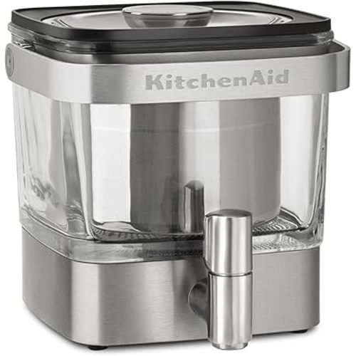 KitchenAid KCM4212SX Cold Brew Coffee Maker-Brushed Stainless Steel, 28 ounce
