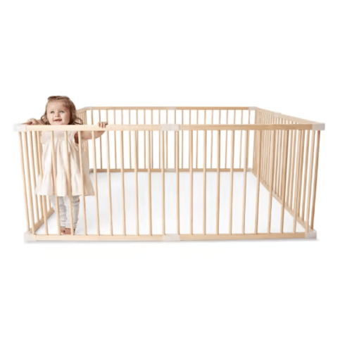 Large Wooden Playpen