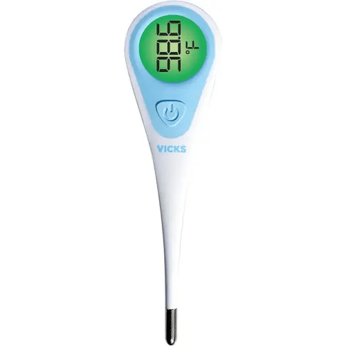 Vicks SpeedRead Digital Thermometer with Color-Coded Temperature Readings, Use as Oral Thermometer, Baby Rectal Thermometer or Under The Arm, Water Resistant, FSA and HSA Eligible
