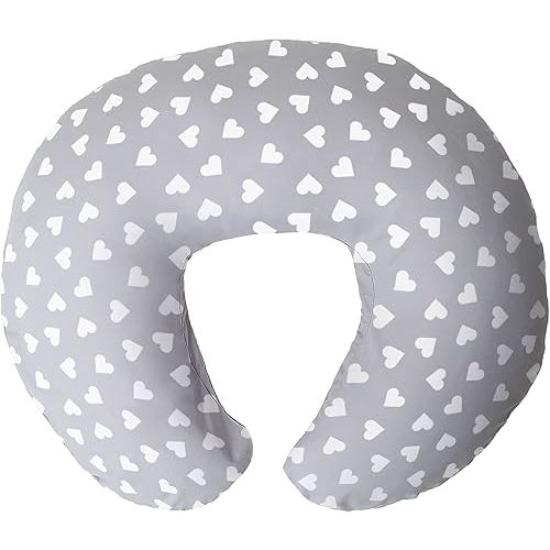 Niimo Nursing Pillow - 100% Cotton Breastfeeding Pillow Cover, Ergonomic Nursing Pillows for Breastfeeding, Machine-Washable Baby Pillow, Breastfeeding Pillows & Breastfeeding Essentials