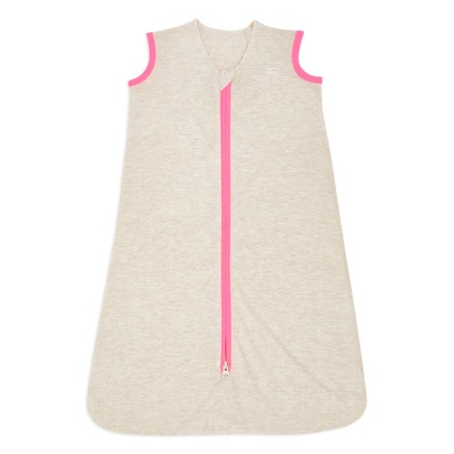 Ideal Temp Oatmeal/Pink Wearable Baby Blanket | HALO