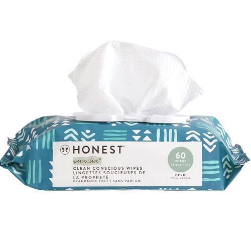 The Honest Company Hypoallergenic Multi-Use Baby Wipes 60 Count
