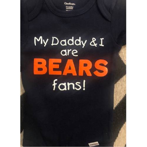 Chicago Bears baby onesie ® - infant one piece bodysuit - football clothes clothing - sports shower gift - boy girl