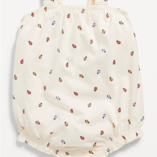 Printed Sleeveless One-Piece Romper for Baby | Old Navy